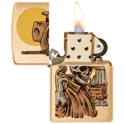 Запальничка Zippo Cowboy Skull Design 48519 фото 4