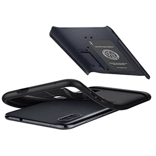 Чехол для телефонов Spigen Slim Armor Metal Slate (ACS01080) for Samsung A115 Galaxy A11: Пленка в комплекте нет
