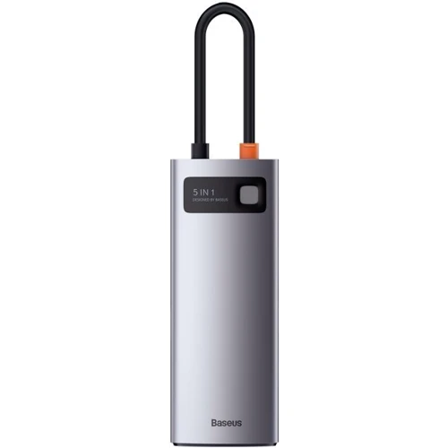Адаптер Baseus Adapter USB-C to 3xUSB3.0+HDMI+USB-C Gray (CAHUB-CX0G): Интерфейс подключения USB-C