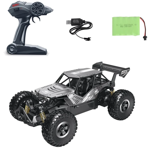 Автомобиль OFF-ROAD CRAWLER на р/у – Speed King (серый, металл. корпус, аккум. 6V, 1:14) (SL-153RHMGR): Класс Багги
