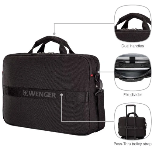Сумка для ноутбука Wenger 16" XE Brief Black фото 11