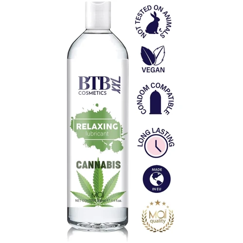 Лубрикант на водной основе MAI BTB Flavored Cannabis (250 мл)