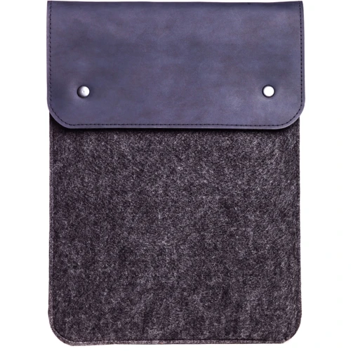 Gmakin Case Slim Felt Two Buttons Blue/Black (GM66-15) for MacBook Pro 15/Pro 16: Тип аксессуара чехол