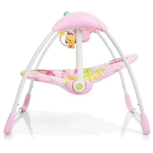 Крісло-гойдалка Mastela Deluxe Portable Swing Рожева (6519): Вік з народження