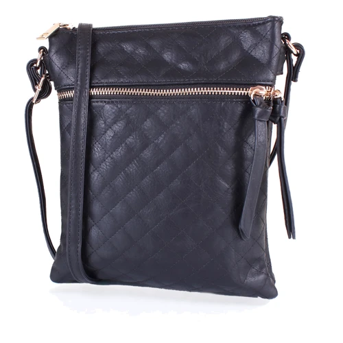 Жіноча сумка через плече Jessica чорна (KWPZ8012-black)
