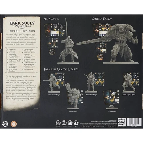 Настольная игра Steamforged Games Ltd Dark Souls: The Board Game - Iron Keep Expansion Расширение фото 5