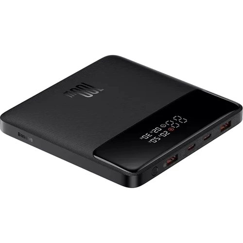 Зовнішній акумулятор Baseus Power Bank 20000mAh Blade HDEdition Digital Display 100W Black (PPBL000301): Вбудований кабель нет