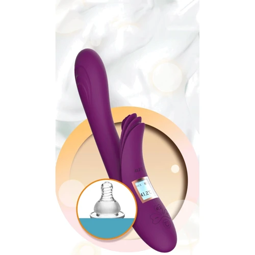 Вибратор с подогревом BOSS Series Lilo Purple
