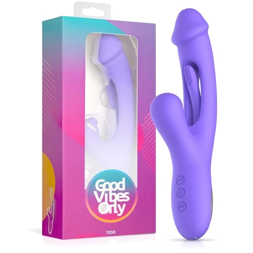 Вибратор-кролик Good Vibes Only - Tess Rabbit Vibrator with G-Spot Stimulator