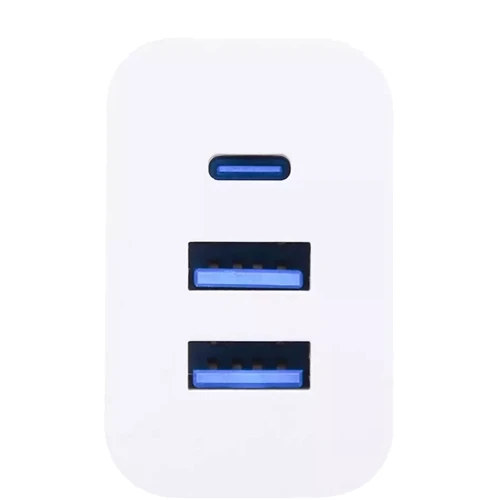 Зарядное устройство Proove Wall Charger 2xUSB+USB-C Rapid 20W White: Тип сетевое