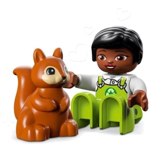 Конструктор LEGO Duplo Ветровая турбина и электромобиль (10985): Количество деталей, шт. 16