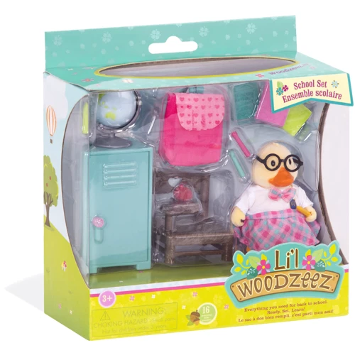 Игровой набор Li'l Woodzeez Школьные аксессуары (WZ6540Z) фото 3
