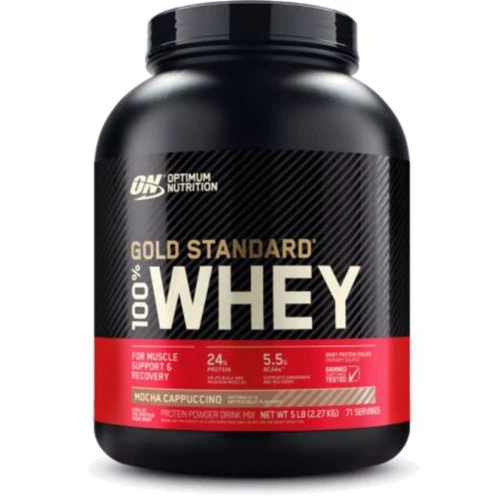 Протеин Optimum Nutrition 100% Whey Gold Standard 2270 g / 73 servings / Mocha Cappuccino