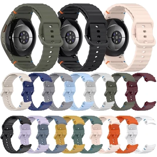 BeCover Strap Ribbed Tape Lite Gray для Samsung Galaxy Watch (20mm) 4 40mm-44mm/5 40-44mm/6 40-44mm/7 40-44mm (712045): Сумісність з моделлю Galaxy Watch 7, Galaxy Watch 6 44mm, Galaxy Watch 6 40mm, Galaxy Watch 5 44mm, Galaxy Watch 5 40mm, Galaxy Watch 4 44mm, Galaxy Watch 4 40mm