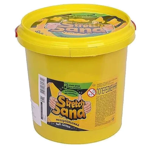 Креативное творчество Danko Toys "Stretch Sand" STS-01-01U 700 г (STS-01-01U(Y))