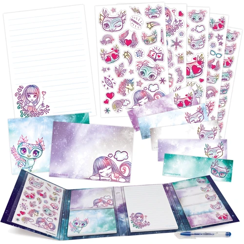 Набір для творчості із блокнотом Nebulous Stars – Космічний стиль 4 види в асорт. (11501)