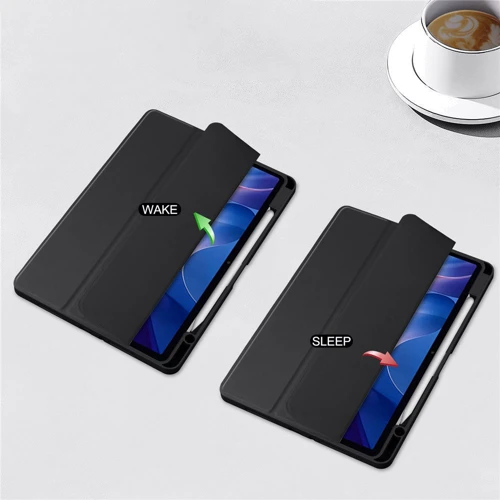 Аксесуар для планшетних ПК BeCover Soft Edge TPU з Pencil Mount Black для Xiaomi Redmi Pad 2 (713656)