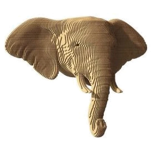 Картонный настенный конструктор Cartonic 3D Puzzle ELEPHANT