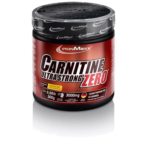 Жиросжигатель IronMaxx Carnitine Ultra Strong Zero 300 g /60 servings/ Honey Melon