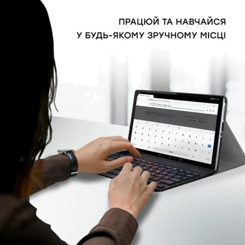 Аксесуар для планшетних ПК AIRON Premium Black for Lenovo Tab M10 HD 2nd Gen TB-X306F with Bluetooth keyboard (4822352781053) фото 8