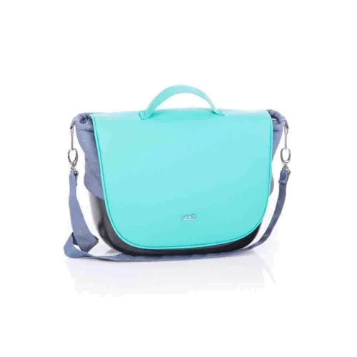 Универсальная коляска 3в1 ANEX CLASSIC C06 (jeans - mint eco-leather) фото 7