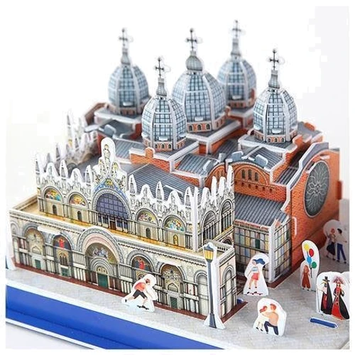 3D пазл CubicFun City Line Венеция (MC269h): Количество фрагментов, шт 126