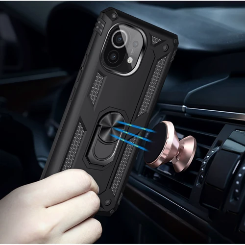 Чохол для телефона BeCover Military Black for Xiaomi Mi 11 Lite / Mi 11 Lite 5G (706642): Колір черный