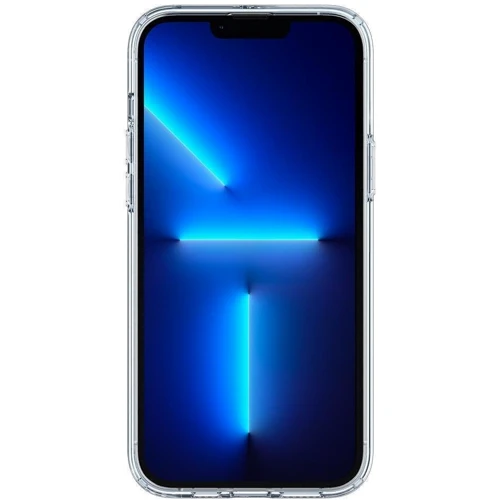 Чехол для iPhone Spigen Crystal Hybrid Crystal Clear (ACS03242) for iPhone 13 Pro Max: Материалы поликарбонат и полиуретан