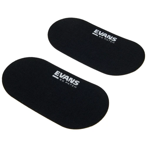 Кікпед для бас-барабану EVANS EQPB2 EQ PATCH BLACK DOUBLE