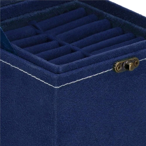 Скринька для прикрас (футляр для біжутерії) Springos 12x12x12 см HA1089 фото 6