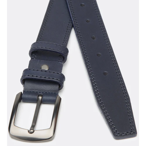 Чоловічий ремінь Borsa Leather синій (Cv1mb17-115): Стать Чоловік