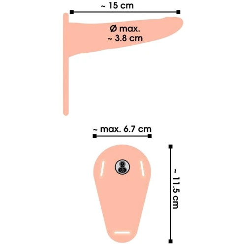 Страпон Orion Vibrating Strap-On