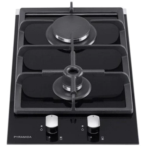 Варочная поверхность газовая Pyramida PFG 320 BLACK: Размеры для встраивания (ШxГ) 27x49 см