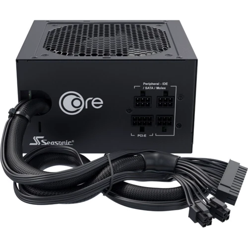 Блок питания Seasonic 500W CORE GM-500 GOLD (SSR-500LM): Мощность, Ватт 500