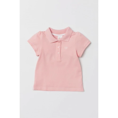 Поло H & M 2112-7029919 68 см рожеве