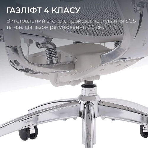 Офисное кресло Sihoo DORO S300 Mesh Light Grey (S300-M202)