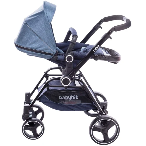 Универсальная коляска 2 в 1 Babyhit Cube Blue (14 062): Ширина шасси 59 см