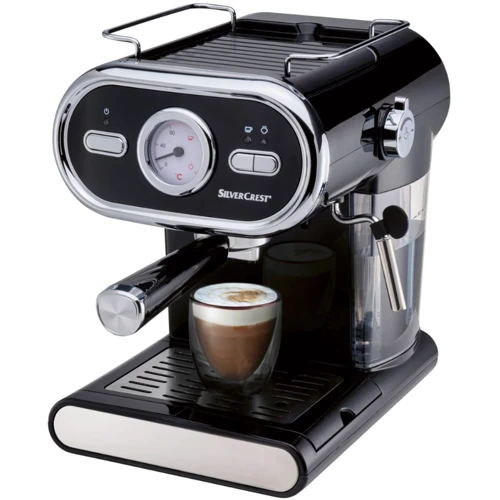 Кавоварка Silver Crest SEM 1100 E1 black: Об'єм резервуара для води, л 1