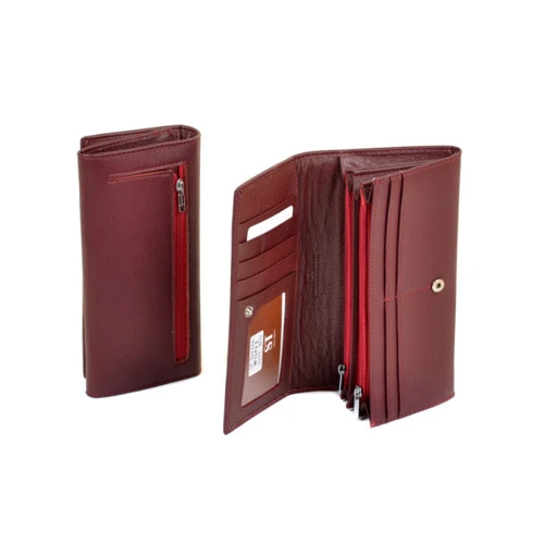 Женский кошелек Sergio Torretti бордовый (29762 dark-red): Страна производитель Китай