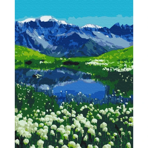 Картина по номерам Brushme Альпийские луга 40x50 см (PBS39458)