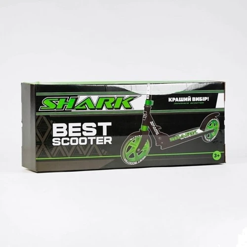 Самокат двухколесный Best Scooter SHARK фиолетовый (S - 47398): Количество колес 2