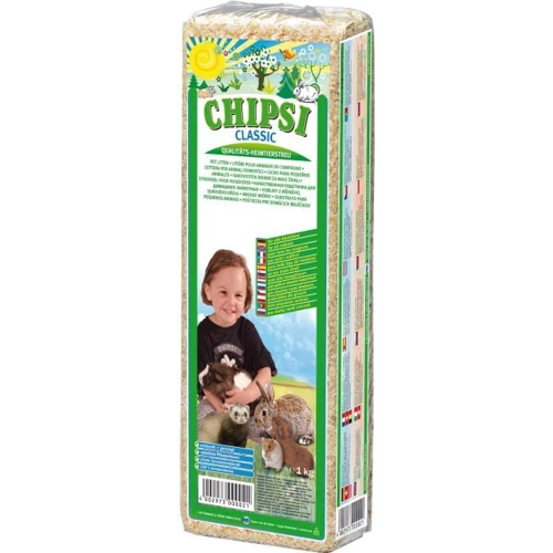 Тирса для гризунів Chipsi класик вбираючі 15 л 1 кг (4002973000021): Вид деревне