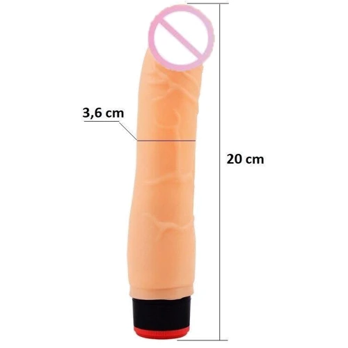 Вибратор CHISA 8.1” Vibe Cock - Flesh, 291638