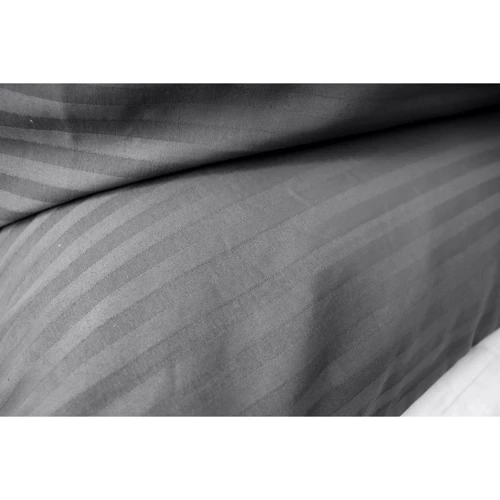 Комплект постельного белья LightHouse Sateen Stripe Antracit страйп-сатин евро (603592_2,0): Размер евро