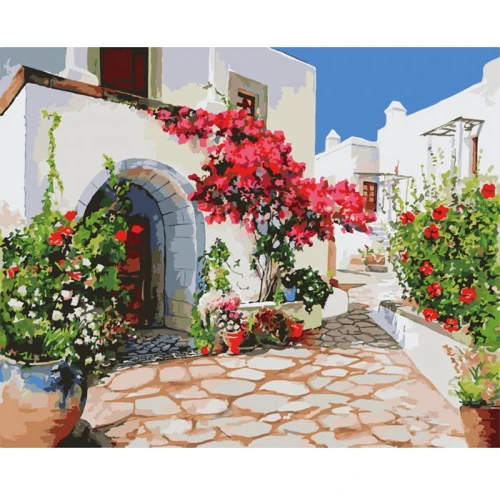 Картина по номерам Идейка "Райское место" 40x50см (KHO2218)