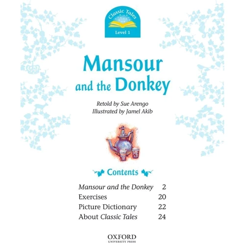 Classic Tales 1: Mansour and the Donkey: Обкладинка Мягкая