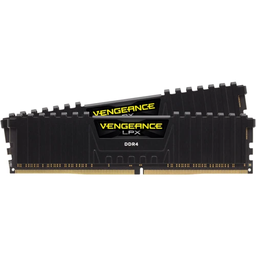 Corsair 16 GB (2x8GB) Black DDR4 3600 MHz Vengeance LPX (CMK16GX4M2D3600C18)