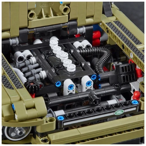 Авто-конструктор LEGO TECHNIC Land Rover Defender (42110): Количество деталей, шт. 2573