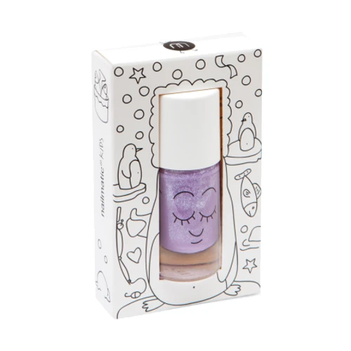 Детский лак для ногтей Nailmatic Pearly Purple Перламутрово-фиолетовый (102PIGLOUF)
