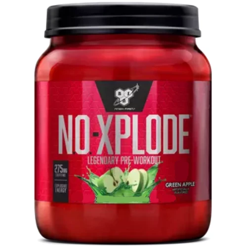 Предтренировочный комплекс BSN N.O.-XPLODE 555 g / 30 servings / Green Apple